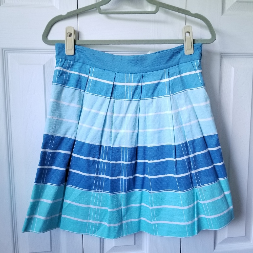 Anthropologie we love vera blue skirt